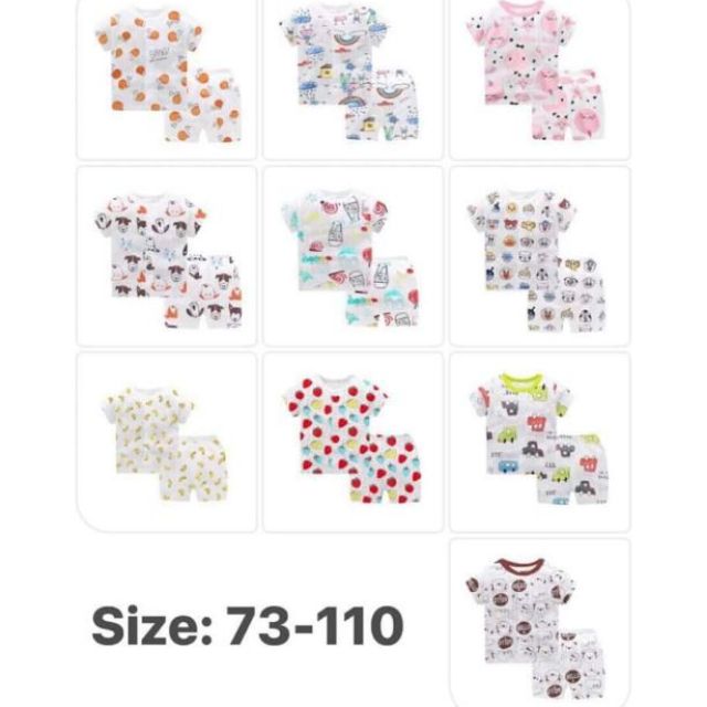Bộ cotton giấy cộc tay