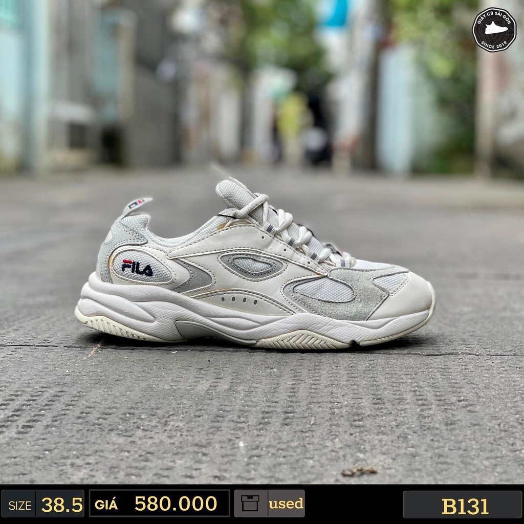 Giày 2hand FILA BOVEASORUS 99 FS1HTB1157X-CRM - Giày Cũ Sài Gòn 131
