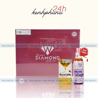 Viên uống trắng da ngọc trinh💖free ship💖 diamond white