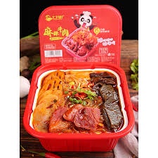 Lẩu Tự Sôi Bò Tê Cay Rau Củ Hộp 700gr