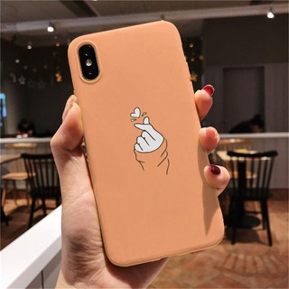 Ốp lưng in hình Tay thả tim cho Iphone
