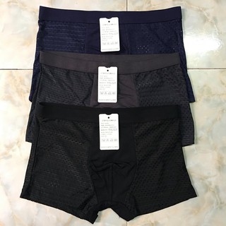 Combo 3 quần lót/sịp đùi nam thông hơi, quần lót nam thông hơi, quần sip nam thông hơi, chất lượng, giá tốt