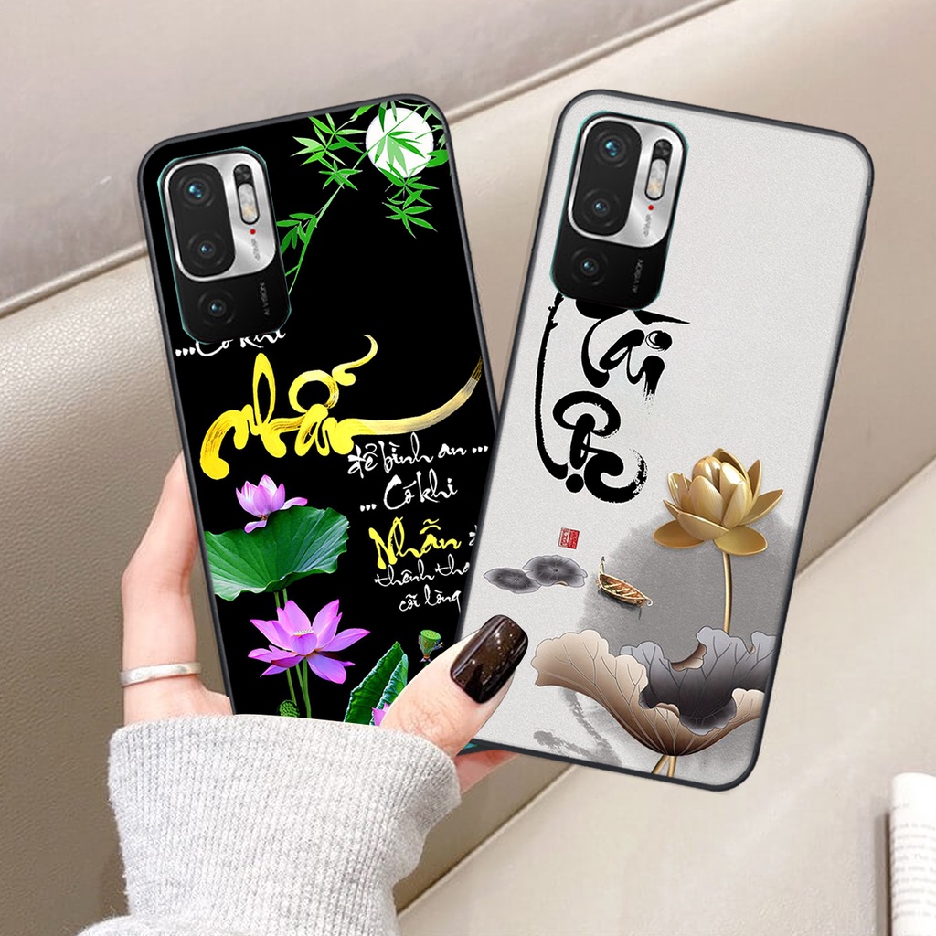 Ốp lưng Xiaomi REDMI NOTE 10 5G in hình chữ tài chữ lộc, Cha Mẹ, bình an SIÊU ĐẸP