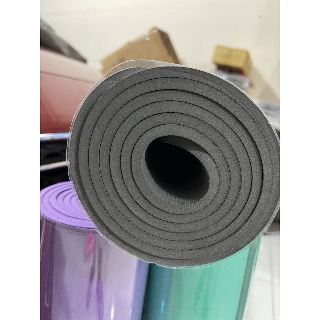 Thảm yoga VN - TPE 1 LỚP 6mm Chống xẹp lún LL56 Shalla