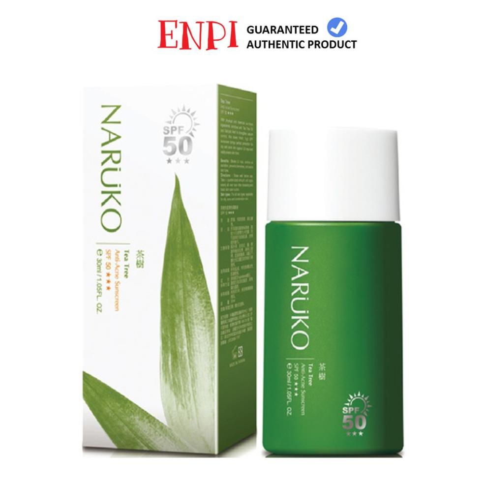 Kem chống nắng Naruko Tea Tree Anti-Acne Sunscreen SPF50