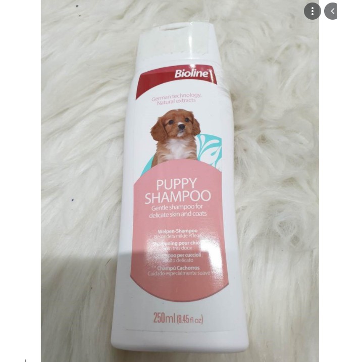 Sữa tắm cho chó con Bioline 250ml KHÔNG CAY MẮT Bioline Puppy Shampoo