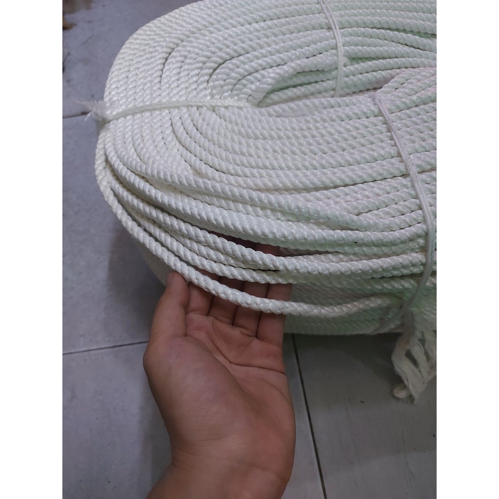 1kg dây thừng trắng 4mm ...10mm