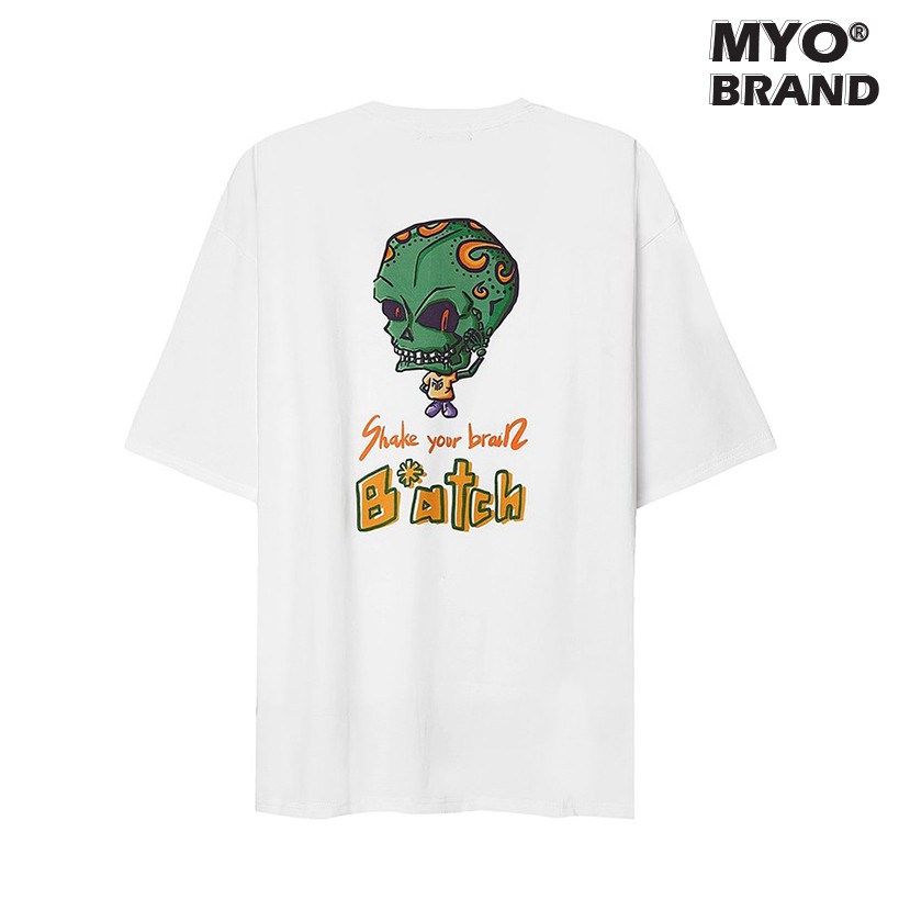 Áo Thun Local Brand MYO Vải Cotton In Hình SKELETON