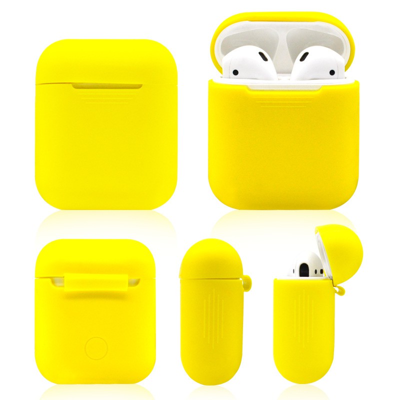 Túi Silicon Cho Tai Nghe AirPods trơn 💕💞[SIÊU SALE][SIÊU XINH]✨⚡Túi đựng Airpods