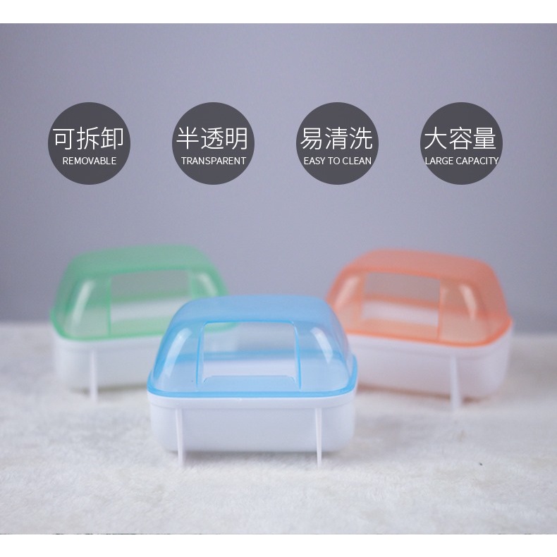 [ TẶNG NHÀ TẮM NHỰA ] lồng mini 5 màu để xách đi hoặc nuôi đẻ hamster