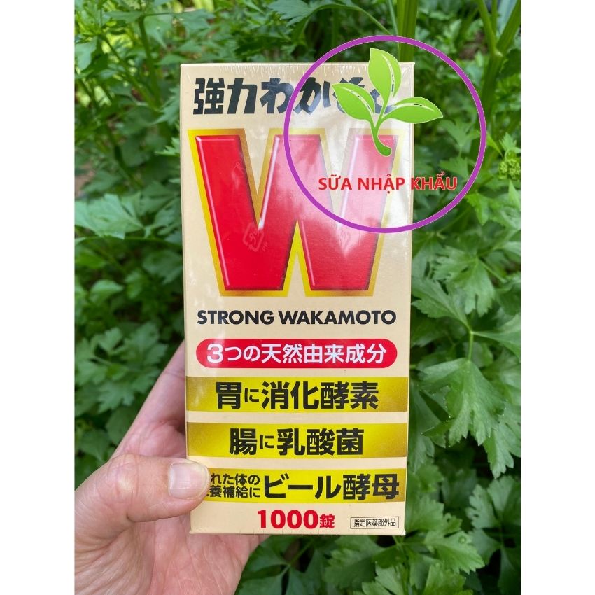 Viên uống hỗ trợ dạ dày và tiêu hóa tốt Strong Wakamoto Nhật Bản hộp 1000 viên
