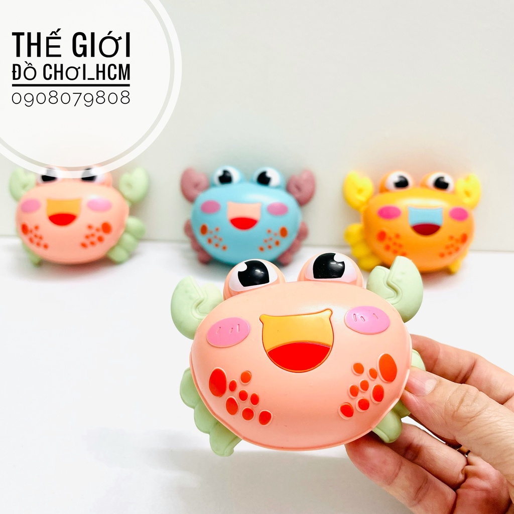 [HÀNG ĐẸP-CLIP THẬT] Đồ chơi trẻ em cua nhấn cót là chạy giúp bé phát triển khả năng sáng tạo, năng động, thích động vật