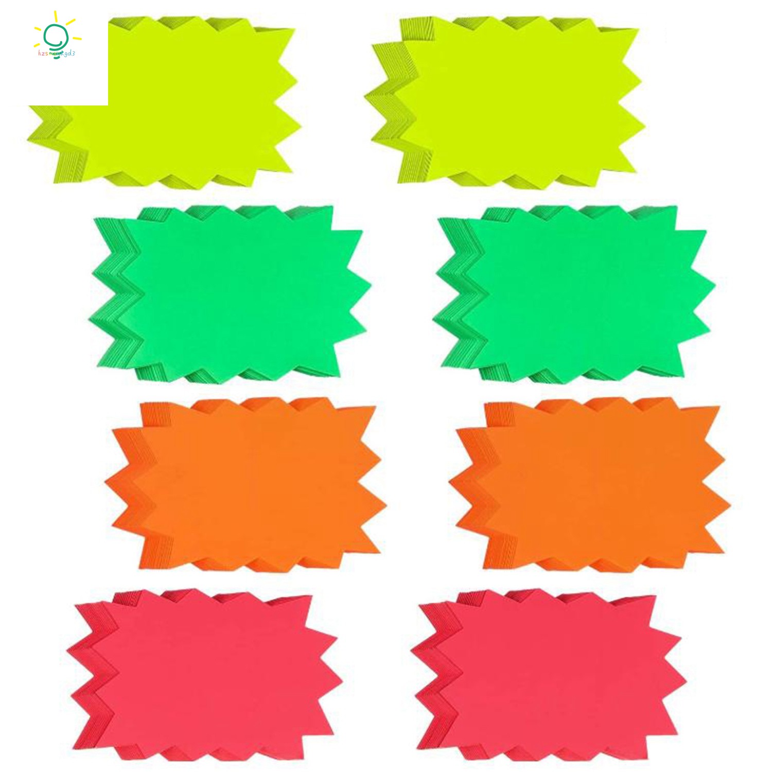 Bộ 100 Logo Phát Quang 7.5x10cm