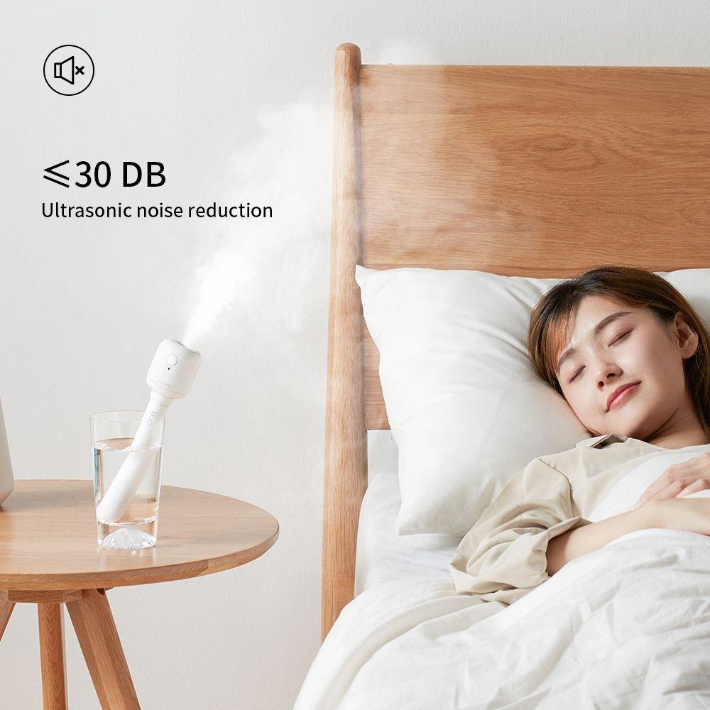LLOYD Lloyd Máy Phun Sương Tạo Độ Ẩm Mini Hoạt Động Bằng Pin Không Gây Tiếng Ồn