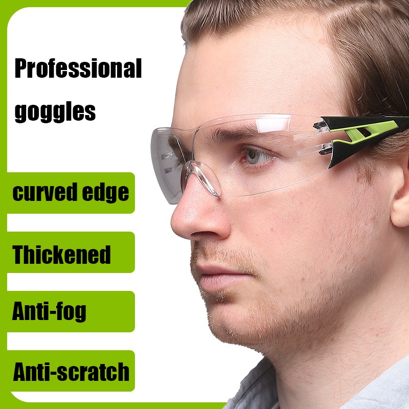 Mắt Kính Bảo Hộ Chống Bụi Chống Trầy Thời Trang Unisex