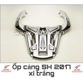 Ốp cảng sau xe SH 2017 xi trắng