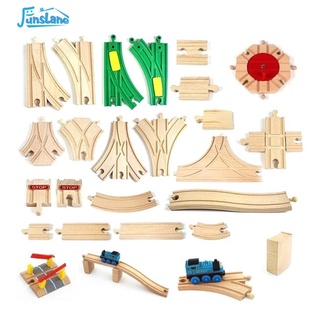 Đường ray xe lửa FUNSLANE bằng gỗ chất lượng cao