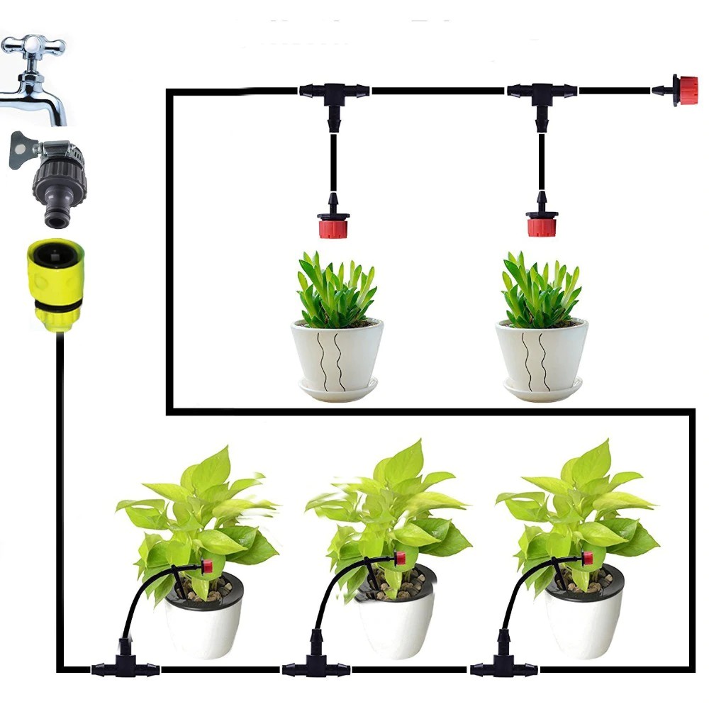 Tê thu - 10 tê thu ống 12mm tưới nhỏ giọt