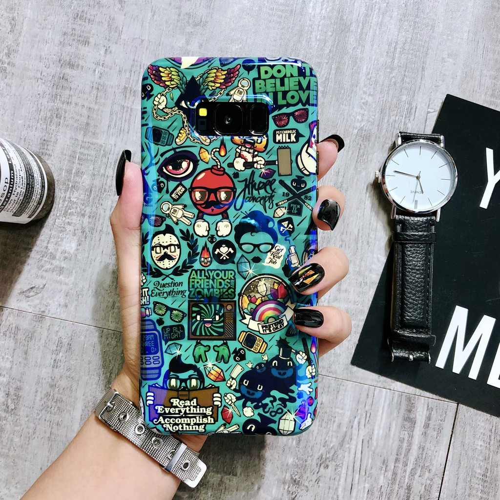 Ốp điện thoại PC cứng họa tiết hoạt hình dành cho Samsung Galaxy S10 S10plus S20 S20plus S20ultra Note 20 20ultra 10  | BigBuy360 - bigbuy360.vn