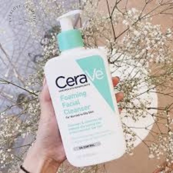 [Nhập mã EVERLOVE giảm 8% đơn hàng từ 250k] Sữa rửa mặt dịu nhẹ CERAVE Foaming Facial Cleanser cho da dầu, hỗn hợp dầu | BigBuy360 - bigbuy360.vn