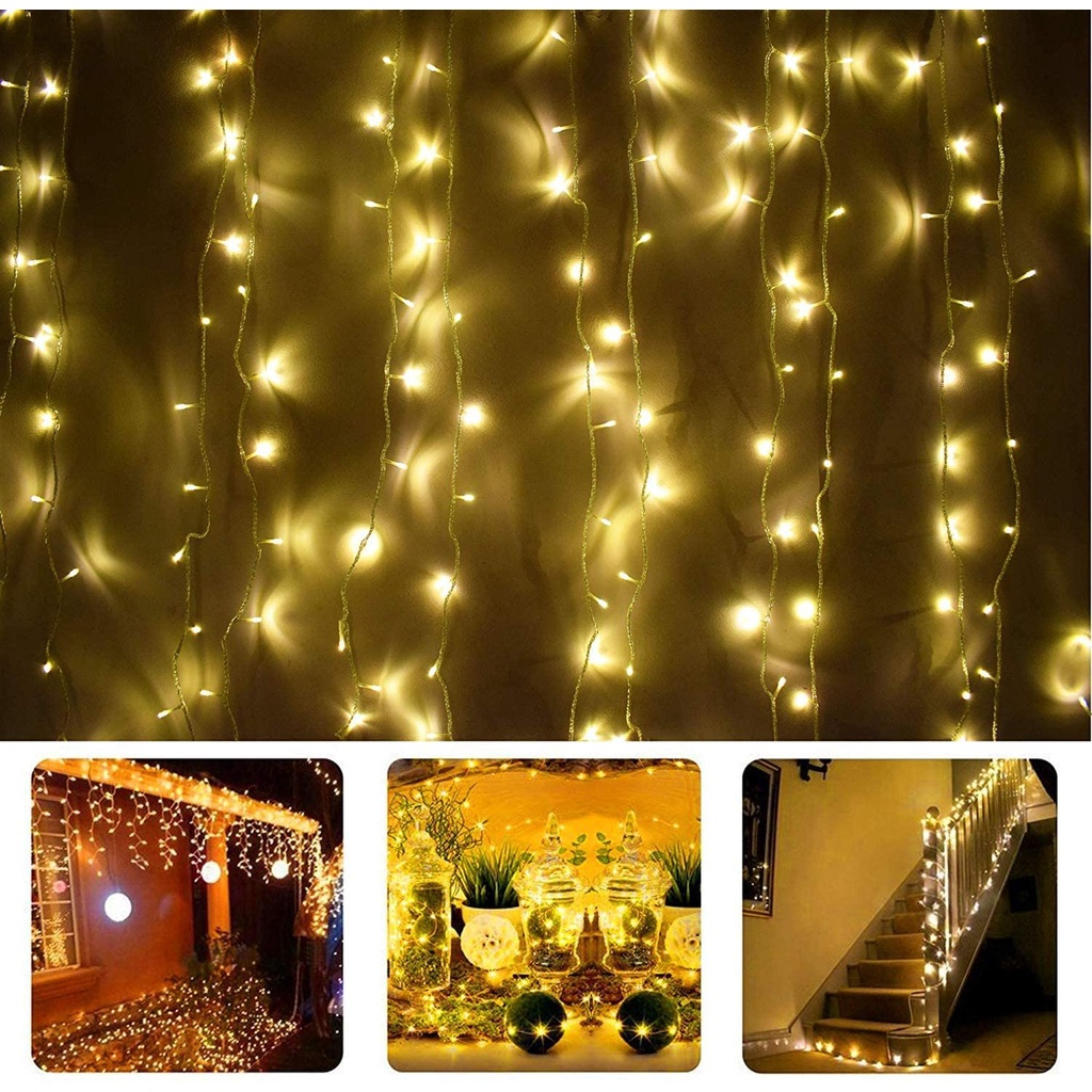 (Có Hộp Chỉnh Đèn Chớp Nháy/Đứng Yên) Dây Đèn Led Xài Điện Bóng Đèn Đom Đóm Fairy Light Trang Trí Tiệc Giá Rẻ