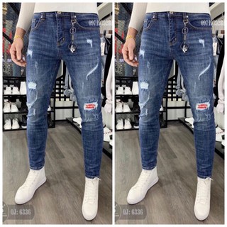 Quần jean nam rách cao cấp đẹp giá rẻ TMFSK 6336