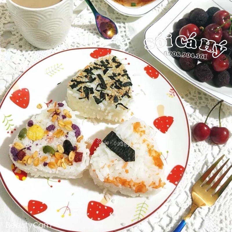 Set 7 Khuôn cơm nắm Onigiri nhiều hình