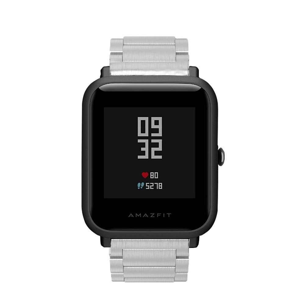 Dây đeo không gỉ kiểu dáng thời trang dành cho đồng hồ thông minh Xiaomi Huami Amazfit Bip BIT PACE Lite Youth