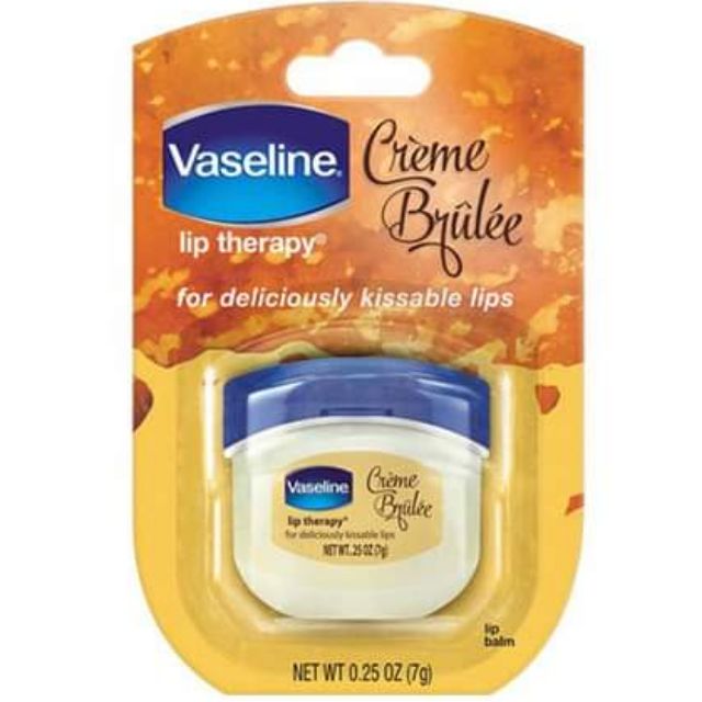 [AUTH USA] Son dưỡng môi Vaseline Creme Brulee 7g