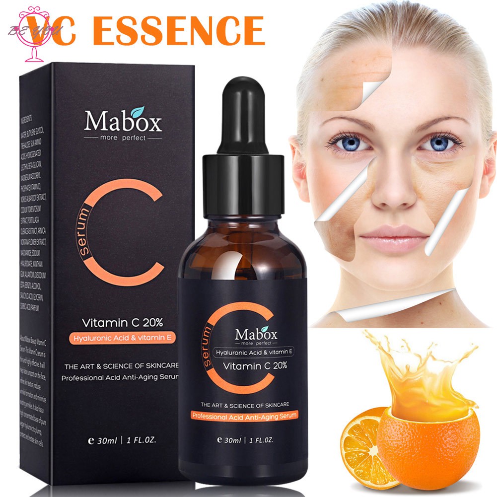 [Hàng mới về] Tinh dầu chanh chứa vitamin C tự nhiên MABOX 30ml làm trắng da chống lão hóa/nếp nhăn