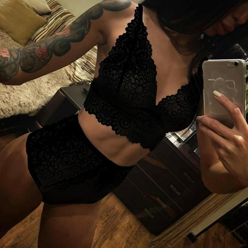 Bộ đồ lót ren xuyên thấu quyến rũ cho nữ