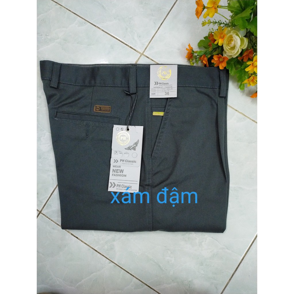 Quần kaki trung niên bigssize 35-40