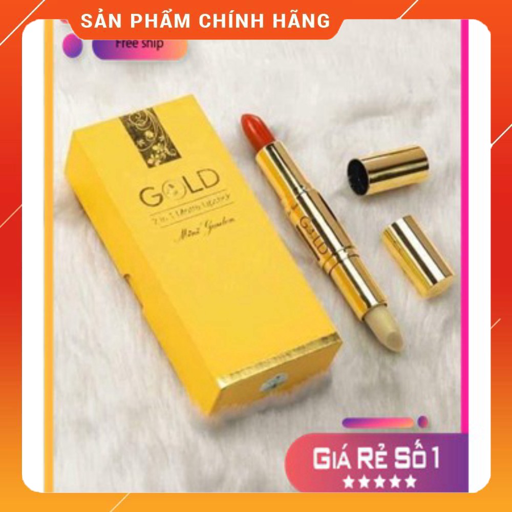 [DATE MỚI NHẤT] Son Gold MINI GARDEN son 2 đầu tiện lợi