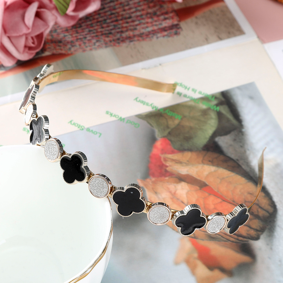 Băng Đô Cài Tóc Bằng Hợp Kim Đính Đá Nhiều Màu Sắc Xinh Xắn Dành Cho Nữ