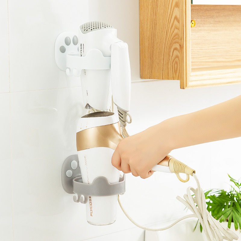 Giá Kệ Móc Đỡ Máy Sấy Hiện Đại Đa Năng Móc Dán Tường Chịu Lực