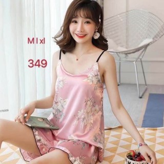 Bộ lụa thái 2 dây pha ren loại đẹp