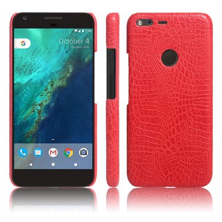 Ốp lưng da vân cá sấu cho điện thoại Google Pixel