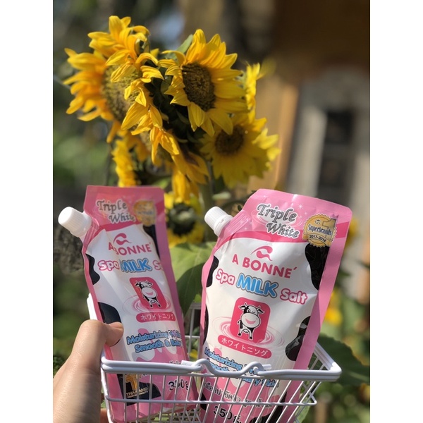 Muối Tắm Sữa Bò Tẩy Tế Bào Chết Toàn Thân A Bonne Spa Milk Salt 350g | BigBuy360 - bigbuy360.vn