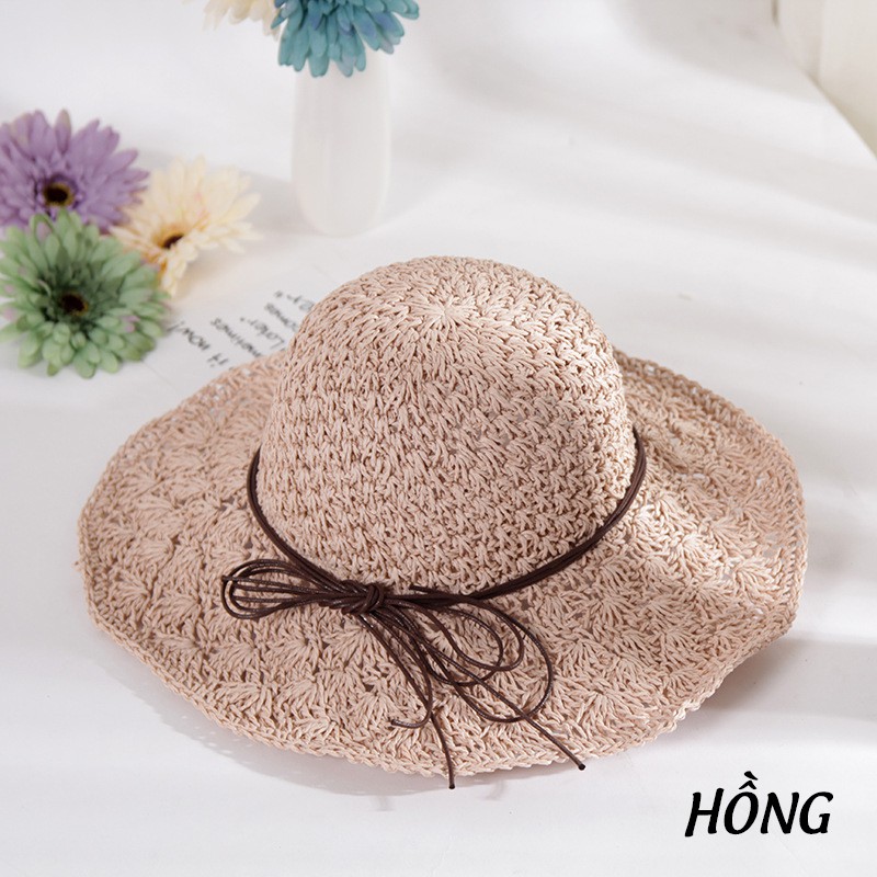 NÓN CÓI VÀNH TAI BÈO ĐI BIỂN PHỐI DÂY NƠ P1012