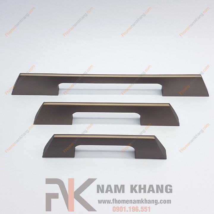 Tay nắm cửa tủ dạng thanh mạ màu rêu NK235-R