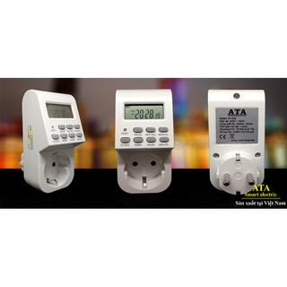Ổ cắm hẹn giờ điện tử ATA AT20B