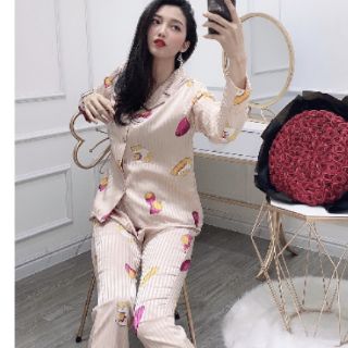 Pijama đồ ngủ lụa gấm loại 1