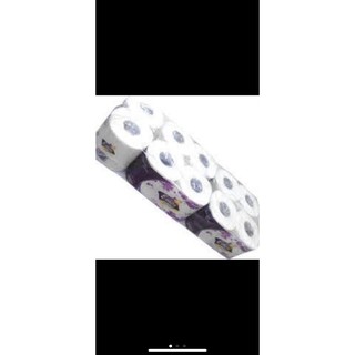 giấy emos tím 10 cuộn in hình cá heo