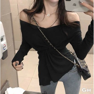 💋💋Áo dài tay xoắn eo neww✨✨✨