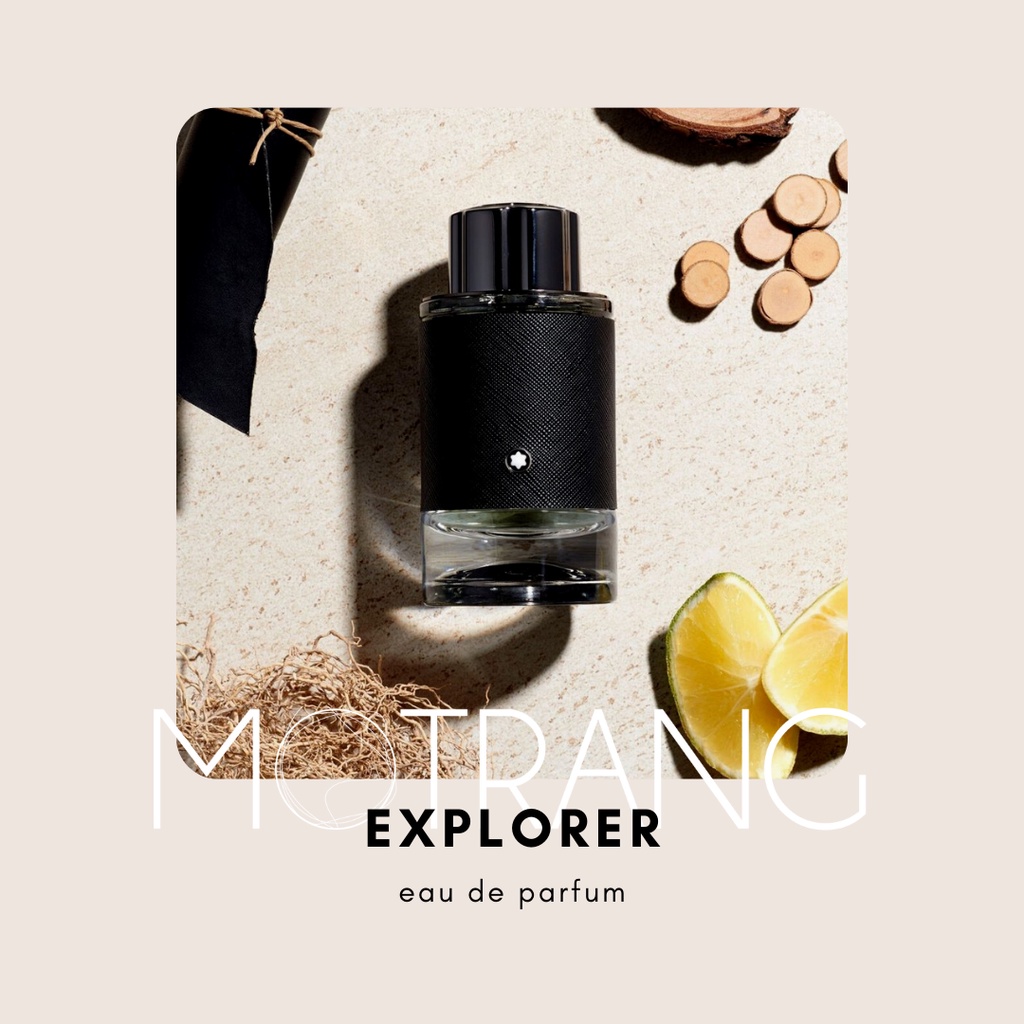 Nước Hoa Nam Montblanc Explorer Hương Gỗ Thơm Nam Tính lịch Lãm, Cuốn Hút 5ml - 10ml - 20ml