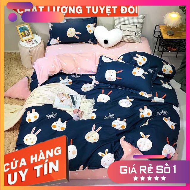 chăn ga gối cotton  poly nhập khẩu free size