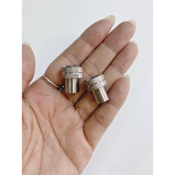 Cặp van vòi inox Salaya CTS tặng tán & cao su đậy, hàng chuẩn đẹp