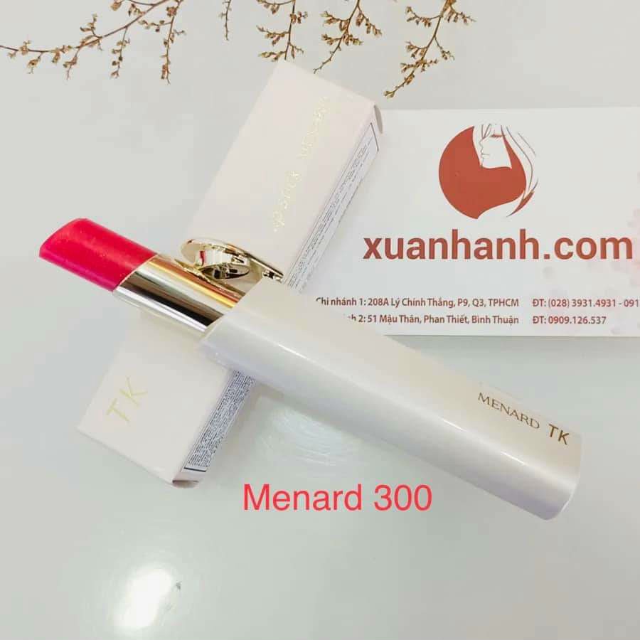 Son dưỡng môi Menard TK Lip Stick chất son gió dưỡng ẩm mềm mại, tăng sắc môi