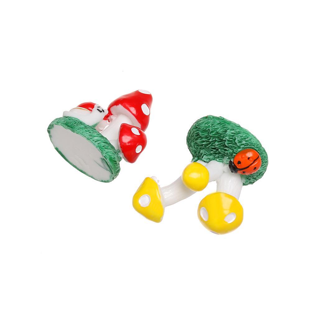 FAY 1 Đồ trang trí Cây Nấm Giả Trang Trí Sân Vườn