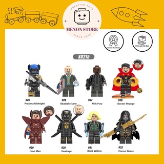 Đồ chơi lắp ráp Minifigures Marvel X0215 Các nhân vật Siêu anh hùng cho bé